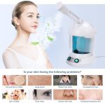 DYB Portable Facial Steamer, Nano Ionic Face Steamer with 360°Rotatable Sprayer,Mini Facial Steamer for Salon and Spa,1 Piece Headband and 4 Pieces Steel Skin Kits. - Image 6